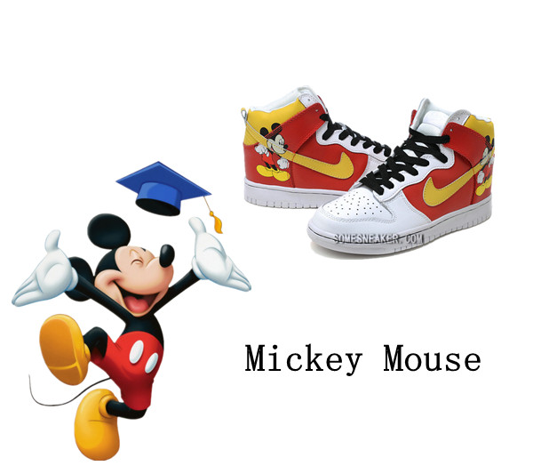 custom mickey mouse nike shoes